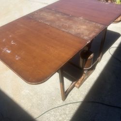 Antique Folding Table 