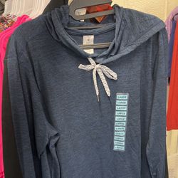 Soft Pull Over - Size L - Blue 