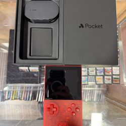 Analogue Pocket Transparent Red