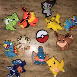 Pikachu Croc Charms 