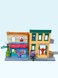 Sesame Street 123 neighborhood house Playset