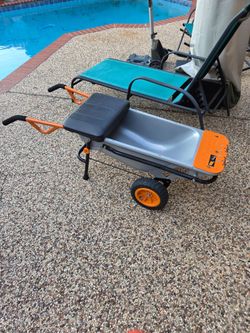 WORX Aerocart Multifunction Wheelbarrow Cart