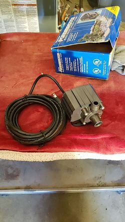 Pondmaster utility pump