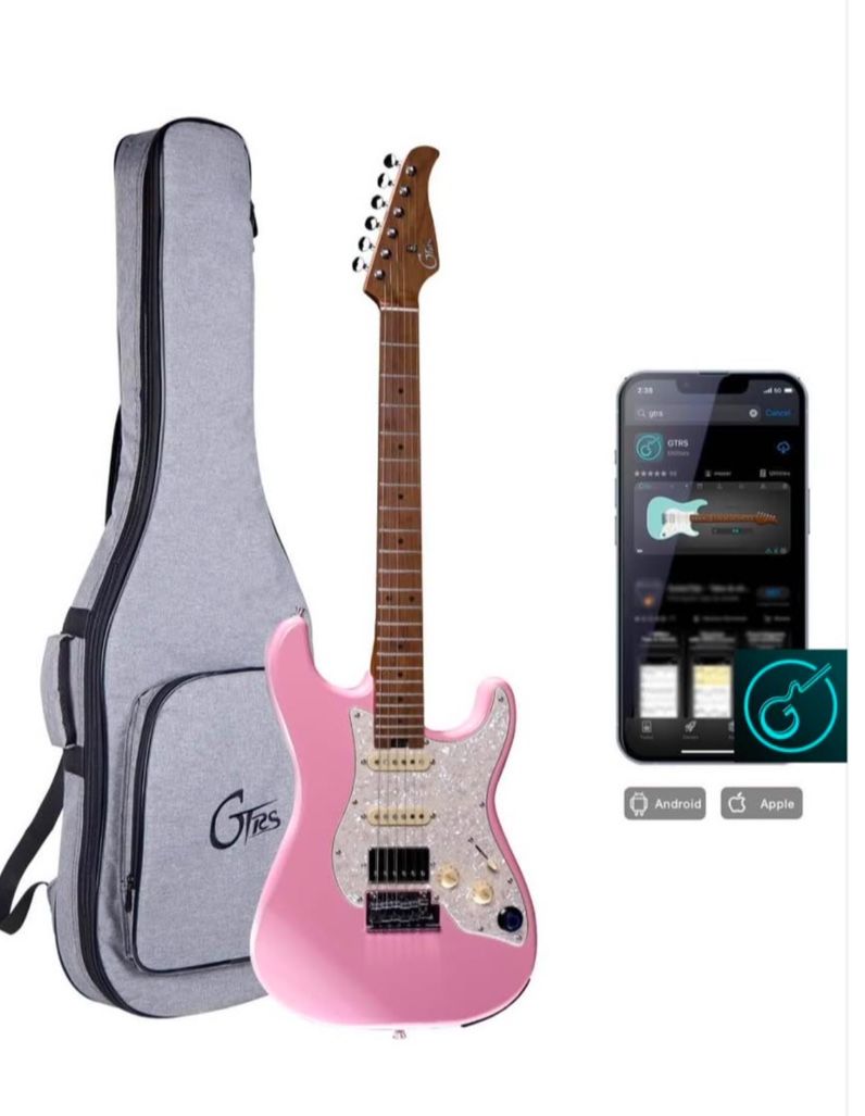 Pink Electric Guitar NEW