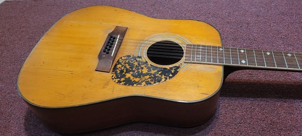 1960s Apollo 12-string Acoustic Guitar