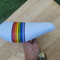 Rainbow Bicycle Seat