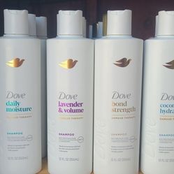 Dove Shampoos And Conditioner 