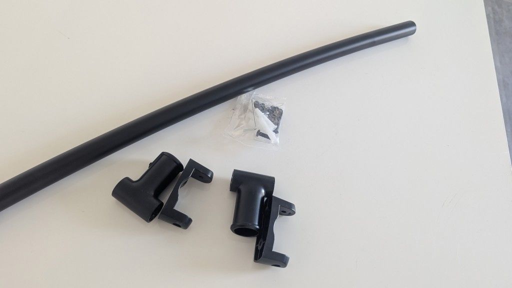 Curved Shower Curtain Rod New Wrapped