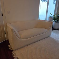 Cream Boucle Sofa From Urban Outfitters