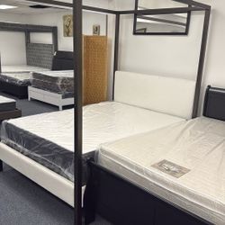 Canopy Bed Was 500 Now It’s 199 Queen Bed Save Big At Sweet Furniture We Deliver We Finance If Needed