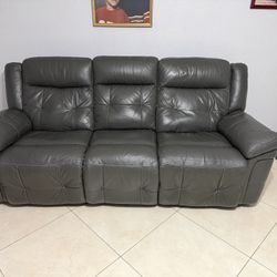 Juego De Sofás De Piel