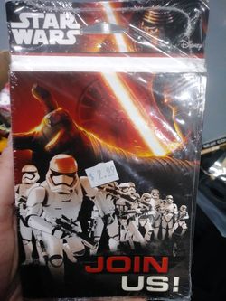 Starwara invitations