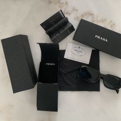 Prada Milano Symbole Black Sunglasses