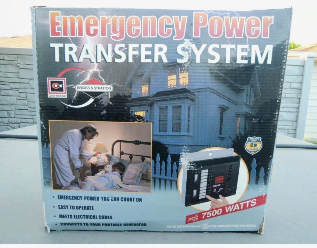 Briggs STRATTON EMERGENCY POWER TRANSFER SYSTEM