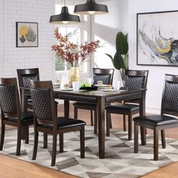 Brand New Dinning Table And 6 Chairs For $599