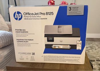 NEW HP OfficeJet Pro 8125 Wireless All-in-One Color Inkjet Printer