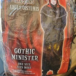 Gothic minister cape