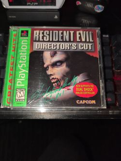 Resident Evil 1 Signed