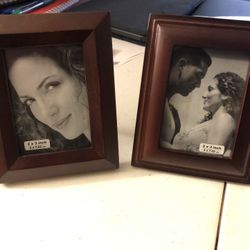 2 - 2x3” WOODEN FRAMES