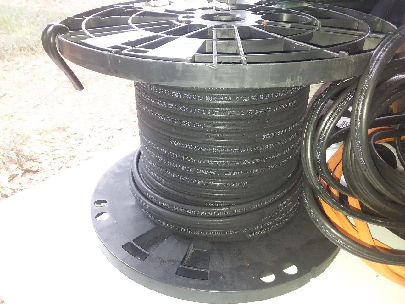 6 gauge singles and 8/2 wire