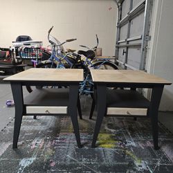 BEAUTIFUL (2) Nightstands Solid Wood