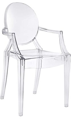 Modern Acrylic Arm Chair