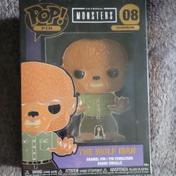 Funko Pop Pin The Wolf Man 