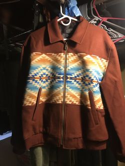 Men’s Pendleton Jacket Pagosa Springs Maroon Medium