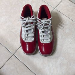 Cherry Jordan 11 Size 10 1/2