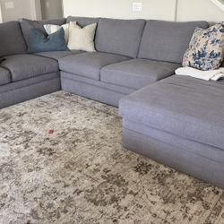 Large Gray Sectional