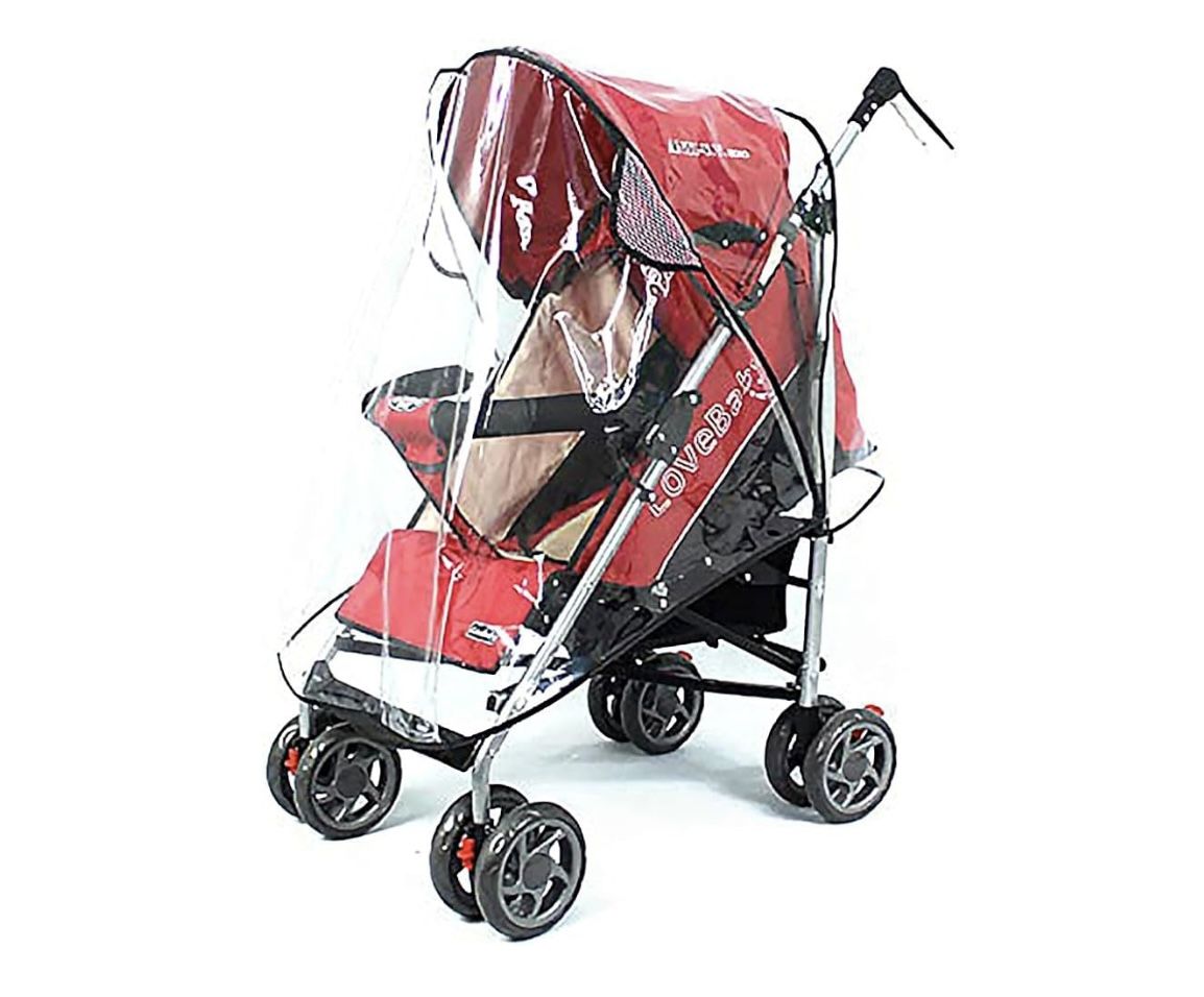Stroller rain cover