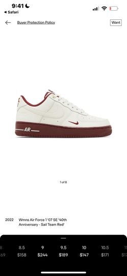WMNS AF1 40th Anniversary - SAIL TEAM RED