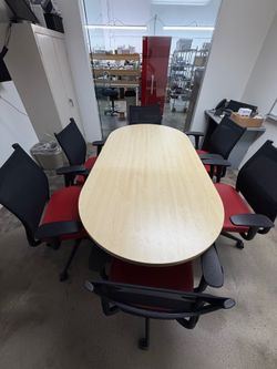 Conference Table With Chairs