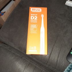 Bitvae Electric Toothbrush With 8 Replacement Brush Heads