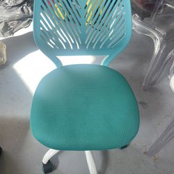 Blue Desk Chair 