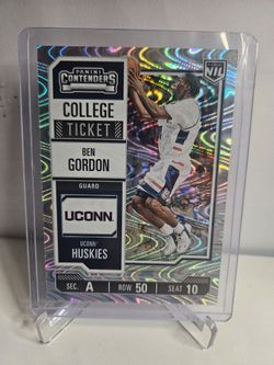 Ben Gordon #30 uconn nil 24-25 college ticket swril/199 ($4)
