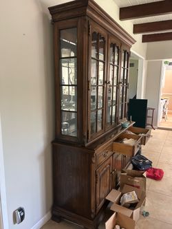 Pennsylvania House China Cabinet & Hutch