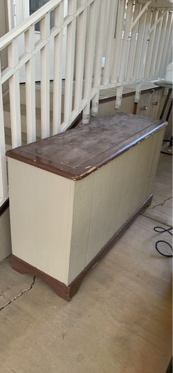 Very solid Plant Stand or mini bar for the back patio. T