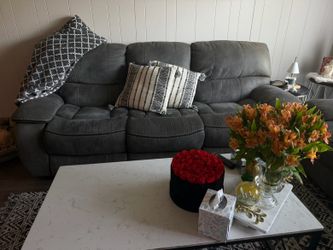 Couch and coffee table