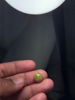 3.4 Ct Natural Ethiopian Opal Cabochon Loose Gemstone Fiery Flash Multi Color