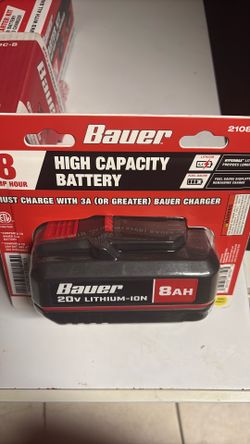 High capacity battery