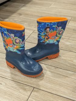 Disney Toy Story Kid Rainy Boots Size 10