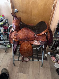 Western Horse Saddle