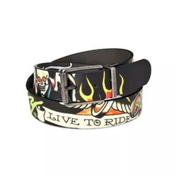 Ed hardy belts set of 2 size 36