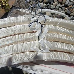 Two Sets Of Perfect Padded Hangers