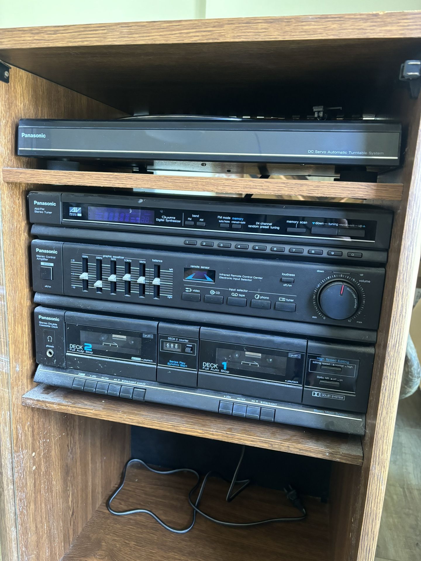 Panasonic Stereo Cassette Receiver