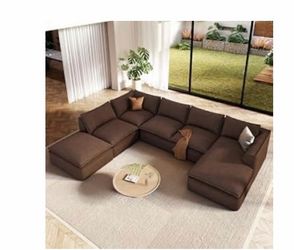 7 Seat & Chaise Sofa