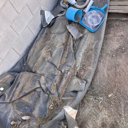 Used above ground pool