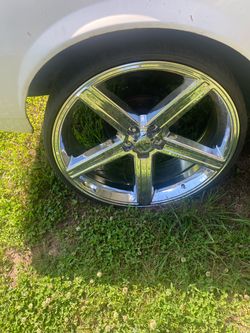 26 in chrome iroc rims