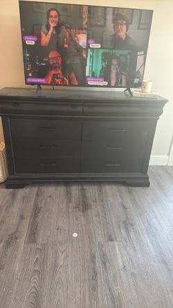 Black Dresser - real wood